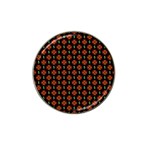 Dollar Sign Graphic Pattern Hat Clip Ball Marker (4 pack)