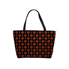 Dollar Sign Graphic Pattern Shoulder Handbags by dflcprints