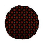 Dollar Sign Graphic Pattern Standard 15  Premium Round Cushions