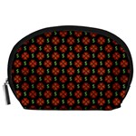 Dollar Sign Graphic Pattern Accessory Pouches (Large) 