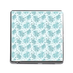 Decorative Floral Paisley Pattern Memory Card Reader (square) by TastefulDesigns