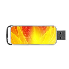 Realm Of Dreams Light Effect Abstract Background Portable Usb Flash (one Side) by Simbadda