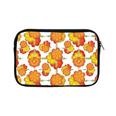 Colorful Stylized Floral Pattern Apple Ipad Mini Zipper Cases by dflcprints