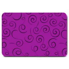 Pattern Large Doormat  by Valentinaart