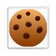 Cookie Chocolate Biscuit Brown Memory Card Reader (square)  by Mariart