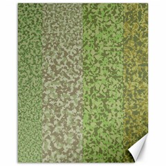 Camo Pack Initial Camouflage Canvas 16  X 20   by Mariart