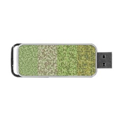 Camo Pack Initial Camouflage Portable Usb Flash (one Side) by Mariart