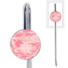 Initial Camouflage Camo Pink Book Mark by Mariart