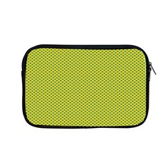 Polka Dot Green Yellow Apple Macbook Pro 13  Zipper Case by Mariart