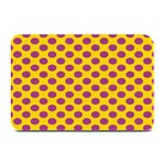 Polka Dot Purple Yellow Plate Mats
