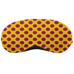 Polka Dot Purple Yellow Sleeping Masks