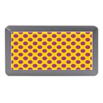 Polka Dot Purple Yellow Memory Card Reader (Mini)