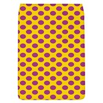 Polka Dot Purple Yellow Flap Covers (S) 