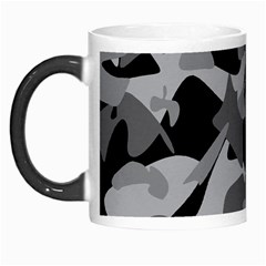 Urban Initial Camouflage Grey Black Morph Mugs by Mariart