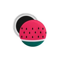 Watermelon Red Green White Black Fruit 1 75  Magnets by Mariart