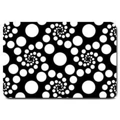 Pattern Large Doormat  by Valentinaart