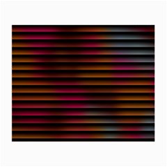 Colorful Venetian Blinds Effect Small Glasses Cloth by Simbadda