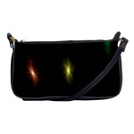 Star Lights Abstract Colourful Star Light Background Shoulder Clutch Bags Front