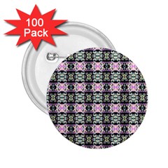 Colorful Pixelation Repeat Pattern 2 25  Buttons (100 Pack)  by Nexatart