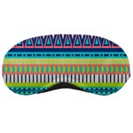 Aztec Triangle Chevron Wave Plaid Circle Color Rainbow Sleeping Masks