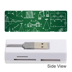 Scientific Formulas Board Green Memory Card Reader (stick)  by Mariart