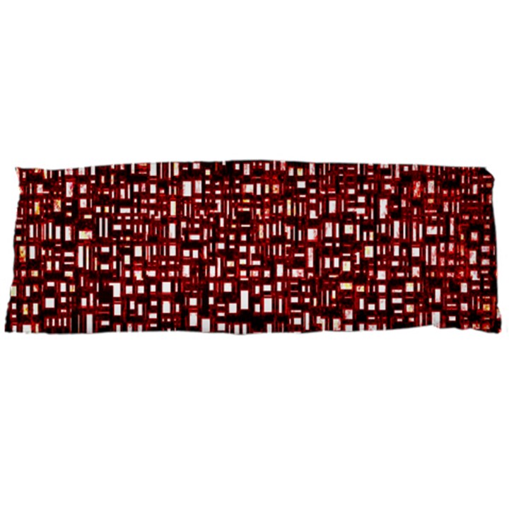 Red Box Background Pattern Body Pillow Case Dakimakura (Two Sides)