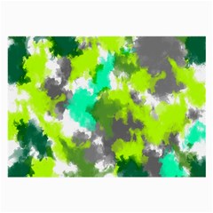 Abstract Watercolor Background Wallpaper Of Watercolor Splashes Green Hues Large Glasses Cloth