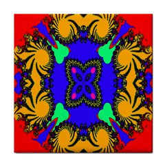 Digital Kaleidoscope Face Towel