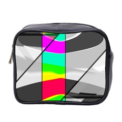 Colors Fadeout Paintwork Abstract Mini Toiletries Bag 2-side