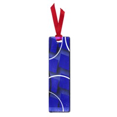 Blue Abstract Pattern Rings Abstract Small Book Marks by Nexatart