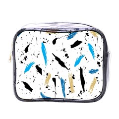Abstract Image Image Of Multiple Colors Mini Toiletries Bags by Nexatart