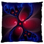 Color Fractal Pattern Standard Flano Cushion Case (Two Sides)