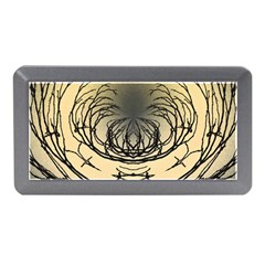 Atmospheric Black Branches Abstract Memory Card Reader (mini) by Nexatart