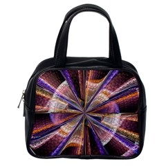 Background Image With Wheel Of Fortune Classic Handbags (one Side) by Nexatart