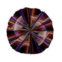 Background Image With Wheel Of Fortune Standard 15  Premium Round Cushions by Nexatart