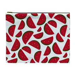 Fruit Watermelon Seamless Pattern Cosmetic Bag (xl)