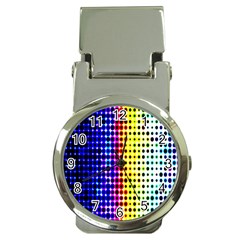 A Creative Colorful Background Money Clip Watches by Nexatart
