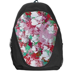 Confetti Hearts Digital Love Heart Background Pattern Backpack Bag by Nexatart