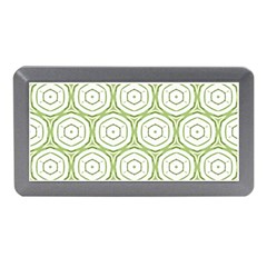 Wood Star Green Circle Memory Card Reader (mini) by Mariart