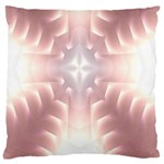 Neonite Abstract Pattern Neon Glow Background Large Cushion Case (Two Sides) Front