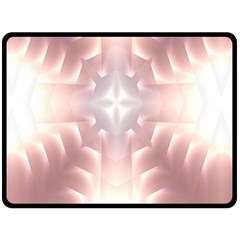 Neonite Abstract Pattern Neon Glow Background Double Sided Fleece Blanket (large)  by Nexatart