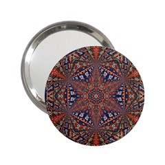 Armenian Carpet In Kaleidoscope 2 25  Handbag Mirrors by Nexatart