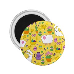 Cute Easter Pattern 2 25  Magnets