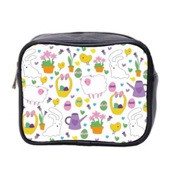 Cute Easter Pattern Mini Toiletries Bag 2-side by Valentinaart