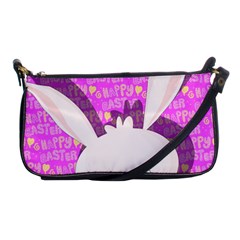 Easter Bunny  Shoulder Clutch Bags by Valentinaart