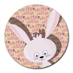 Easter Bunny  Round Mousepads by Valentinaart