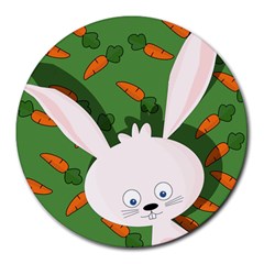 Easter Bunny  Round Mousepads by Valentinaart