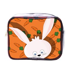 Easter Bunny  Mini Toiletries Bags by Valentinaart