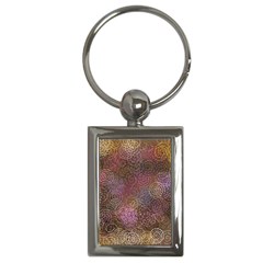 2000 Spirals Many Colorful Spirals Key Chains (rectangle) 