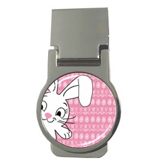 Easter Bunny  Money Clips (round)  by Valentinaart